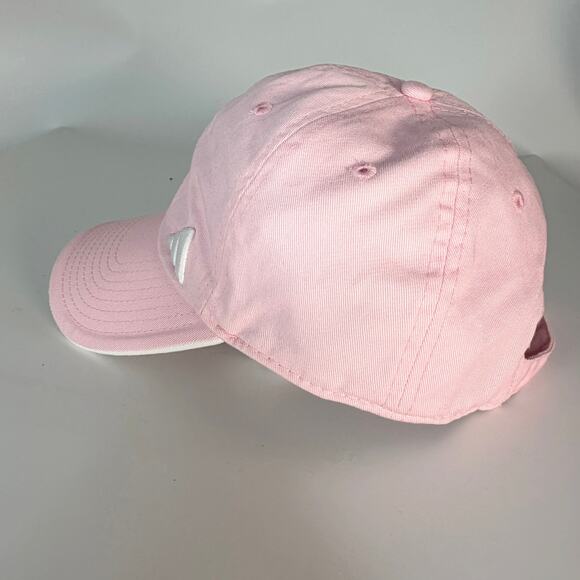 Adidas Adjustable Strapback Hat Baseball Cap Women Pink - Picture 8 of 10